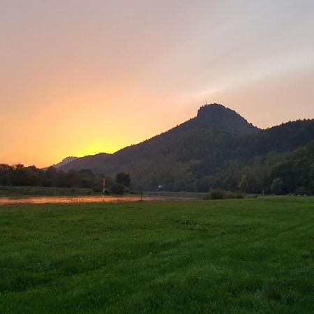Ferienwohnungen "Gruendelrast" Prossen Esterno foto
